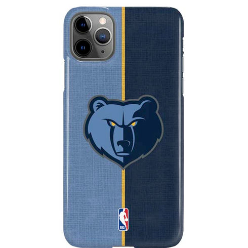 NBA Memphis Grizzlies Canvas iPhone 11 Pro Max Lite Case
