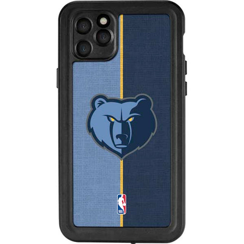 NBA Memphis Grizzlies Canvas iPhone 11 Pro Max Waterproof Case
