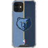 NBA Memphis Grizzlies Canvas iPhone 12 Clear Case