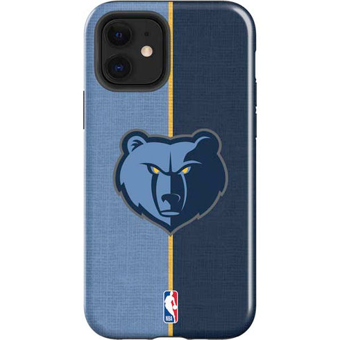 NBA Memphis Grizzlies Canvas iPhone 12 Impact Case
