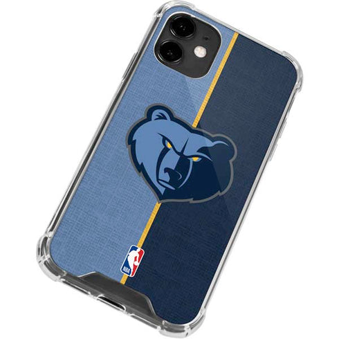 NBA Memphis Grizzlies Canvas iPhone 12 Mini Clear Case