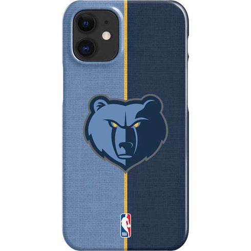 NBA Memphis Grizzlies Canvas iPhone 12 Mini Lite Case