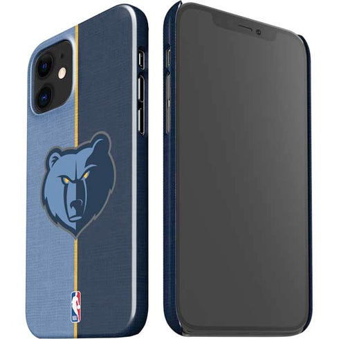 NBA Memphis Grizzlies Canvas iPhone 12 Mini Lite Case