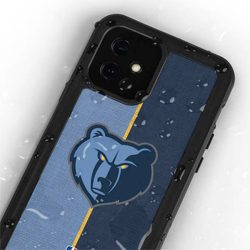 NBA Memphis Grizzlies Canvas iPhone 12 Mini Waterproof Case