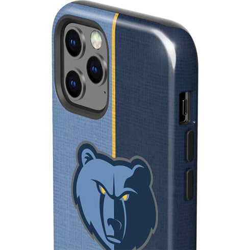 NBA Memphis Grizzlies Canvas iPhone 12 Pro Max Impact Case