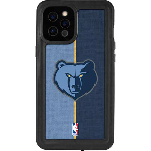 NBA Memphis Grizzlies Canvas iPhone 12 Pro Max Waterproof Case
