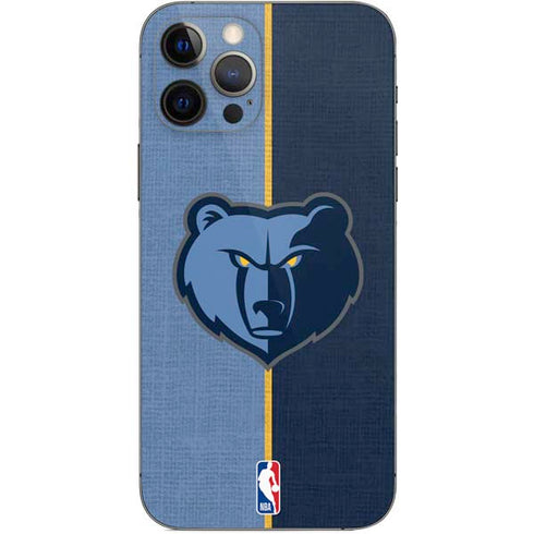 NBA Memphis Grizzlies Canvas iPhone 12 Pro Skin