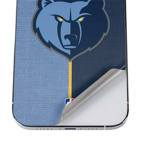 NBA Memphis Grizzlies Canvas iPhone 12 Pro Skin