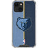 NBA Memphis Grizzlies Canvas iPhone 13 Clear Case