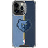 NBA Memphis Grizzlies Canvas iPhone 13 Pro Clear Case