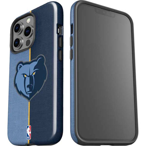 NBA Memphis Grizzlies Canvas iPhone 13 Pro Impact Case
