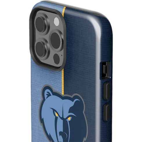 NBA Memphis Grizzlies Canvas iPhone 13 Pro Max Impact Case