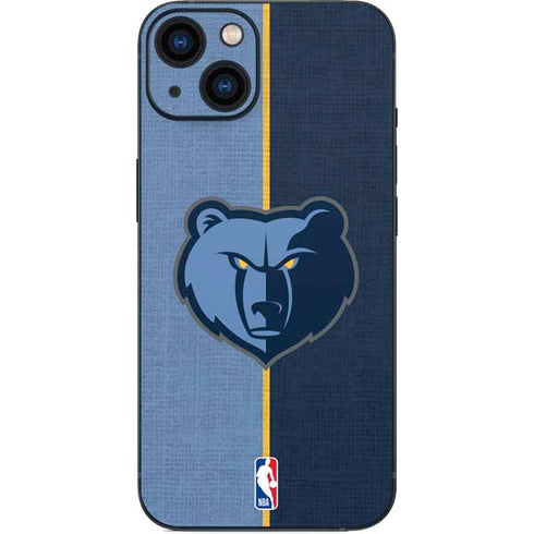 NBA Memphis Grizzlies Canvas iPhone 13 Skin