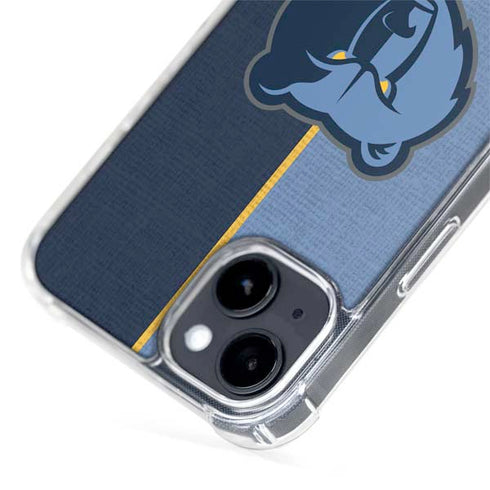 NBA Memphis Grizzlies Canvas iPhone 15 Plus MagSafe Case