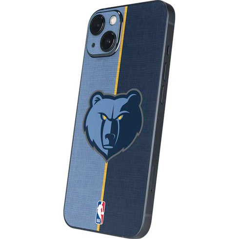 NBA Memphis Grizzlies Canvas iPhone 14 Plus Skin