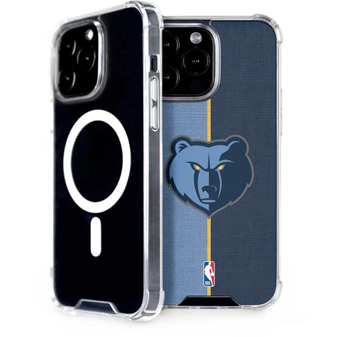 NBA Memphis Grizzlies Canvas iPhone 15 Pro Max MagSafe Case