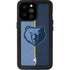 NBA Memphis Grizzlies Canvas iPhone 14 Pro Max Waterproof Case