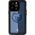 NBA Memphis Grizzlies Canvas iPhone 14 Pro Waterproof Case