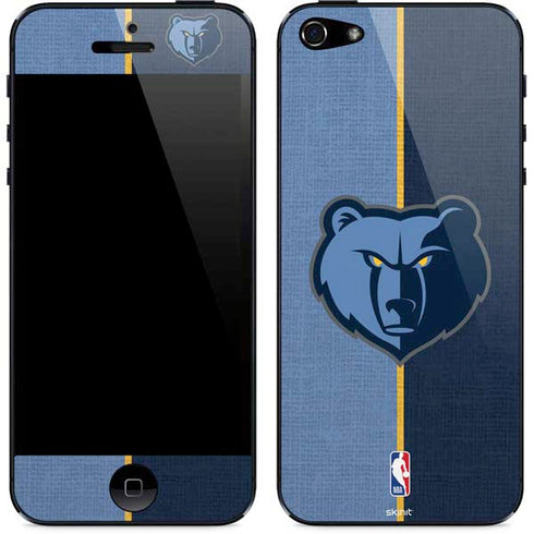 NBA Memphis Grizzlies Canvas iPhone 5/5s/5SE Skin