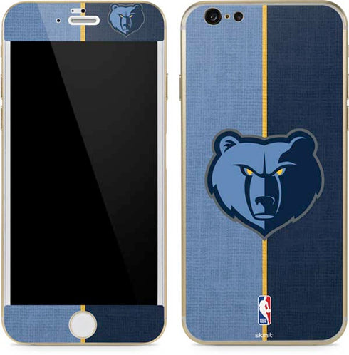 NBA Memphis Grizzlies Canvas iPhone 6/6s Skin