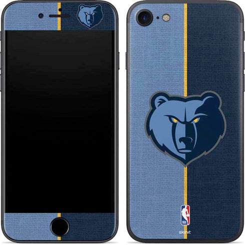 NBA Memphis Grizzlies Canvas iPhone 7 Skin