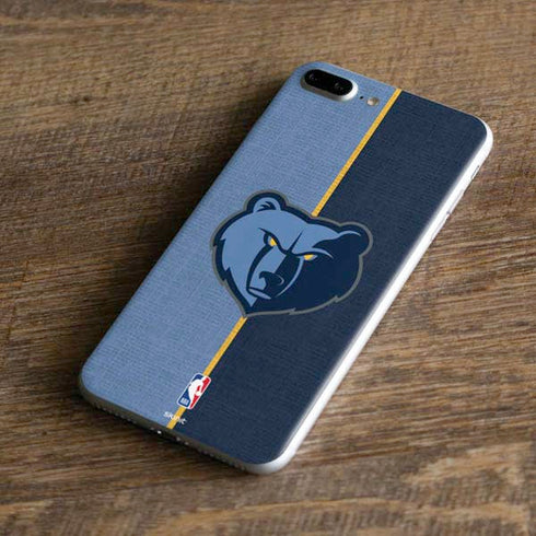NBA Memphis Grizzlies Canvas iPhone 8 Plus Skin