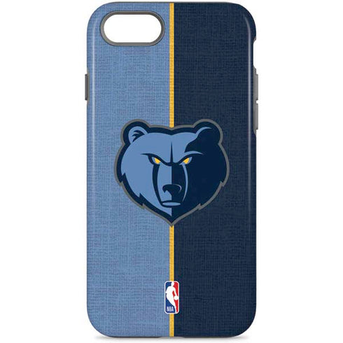 NBA Memphis Grizzlies Canvas iPhone 8 Pro Case