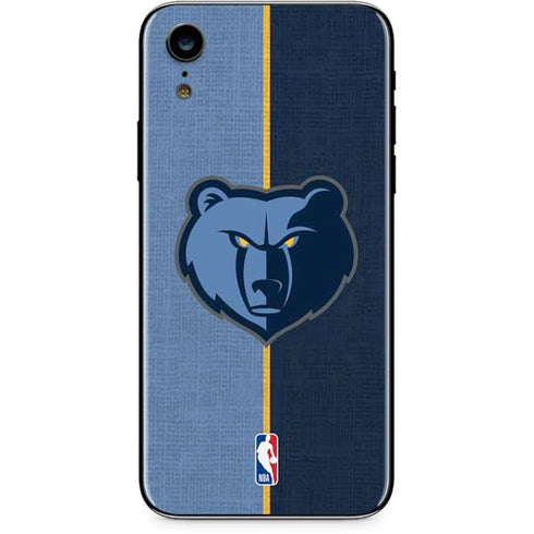 NBA Memphis Grizzlies Canvas iPhone XR Skin
