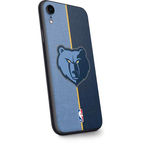 NBA Memphis Grizzlies Canvas iPhone XR Skin