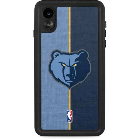 NBA Memphis Grizzlies Canvas iPhone XR Waterproof Case