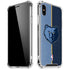NBA Memphis Grizzlies Canvas iPhone XS Max Clear Case