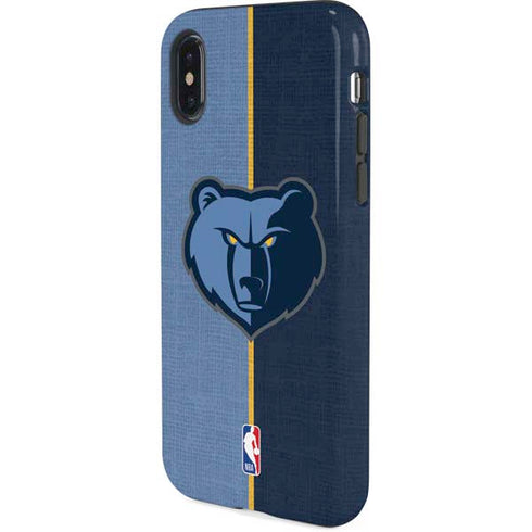 NBA Memphis Grizzlies Canvas iPhone XS Pro Case