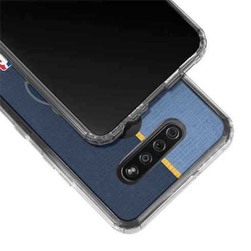 NBA Memphis Grizzlies Canvas LG K51/Q51 Clear Case
