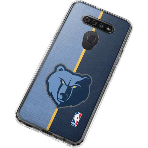 NBA Memphis Grizzlies Canvas LG K51/Q51 Clear Case