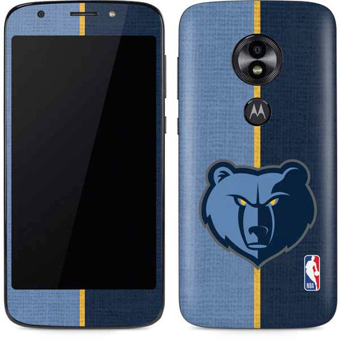 NBA Memphis Grizzlies Canvas Moto E5 Play Skin