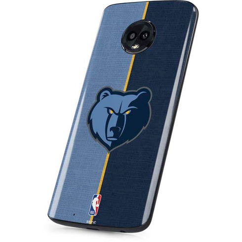 NBA Memphis Grizzlies Canvas Moto G6 Skin