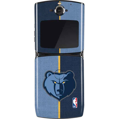 NBA Memphis Grizzlies Canvas Motorola RAZR Skin
