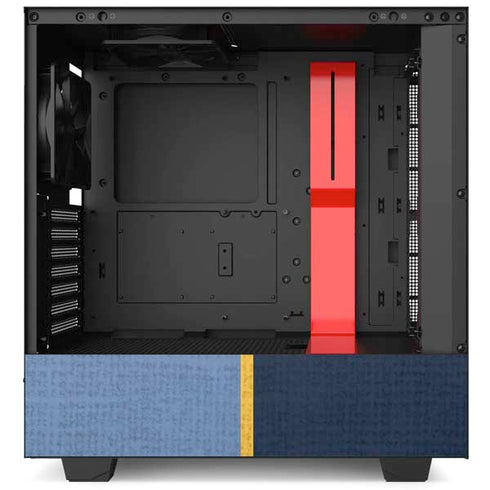 NBA Memphis Grizzlies Canvas NZXT H510 Compact ATX Mid-Tower Case Skin