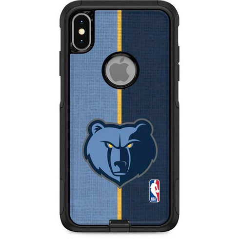 NBA Memphis Grizzlies Canvas Otterbox Commuter iPhone Skin