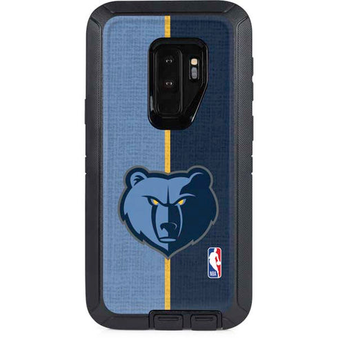 NBA Memphis Grizzlies Canvas Otterbox Defender Galaxy Skin