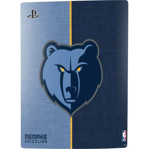 NBA Memphis Grizzlies Canvas PS5 Console Skin