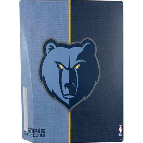 NBA Memphis Grizzlies Canvas PS5 Console Skin