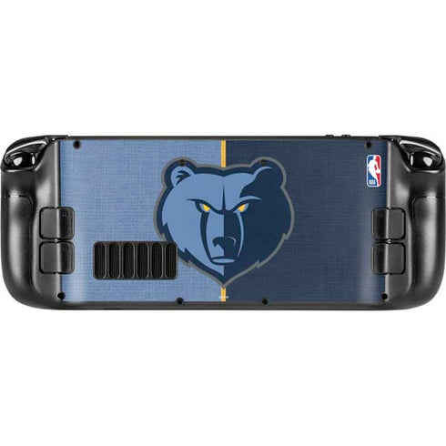 NBA Memphis Grizzlies Canvas Steam Deck Handheld Gaming Computer Skin