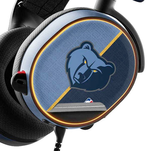 NBA Memphis Grizzlies Canvas SteelSeries Arctis 3 Skin