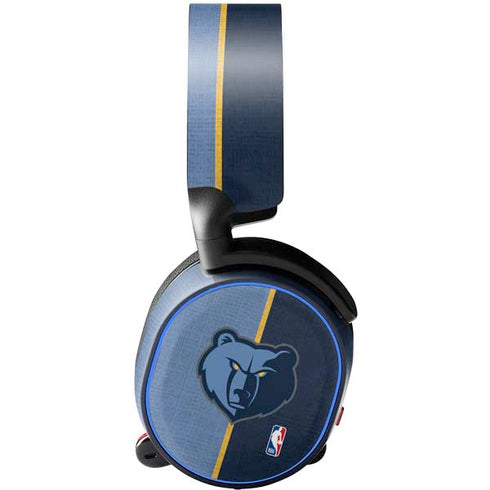 NBA Memphis Grizzlies Canvas SteelSeries Arctis 5 Skin