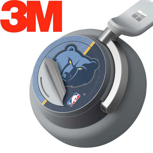 NBA Memphis Grizzlies Canvas Surface Headphones Skin