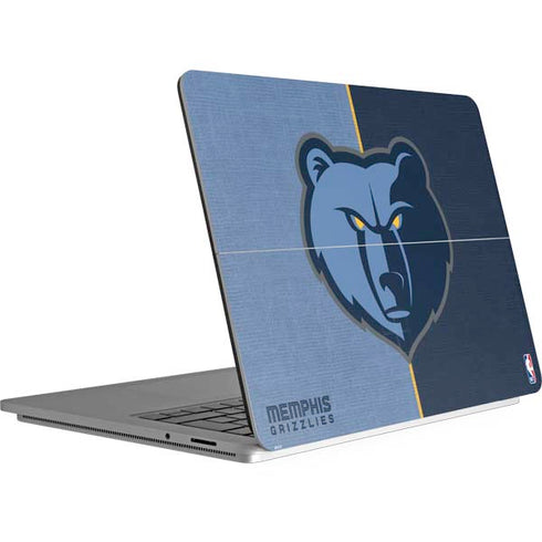 NBA Memphis Grizzlies Canvas Surface Laptop Studio Skin