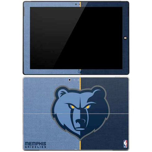 NBA Memphis Grizzlies Canvas Surface Pro 3 Skin