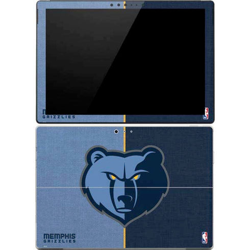 NBA Memphis Grizzlies Canvas Surface Pro 4 Skin