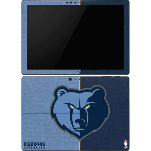 NBA Memphis Grizzlies Canvas Surface Pro 6 Skin